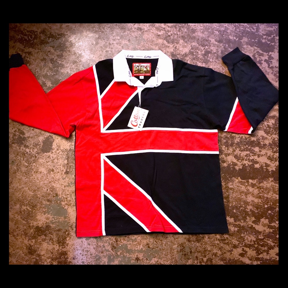 Cotton trade or extra large men’s rugby shirt